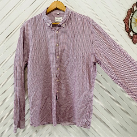 🍄 3/$30 Frank & Oak Patterned Button Down Shirt - Picture 6 of 11